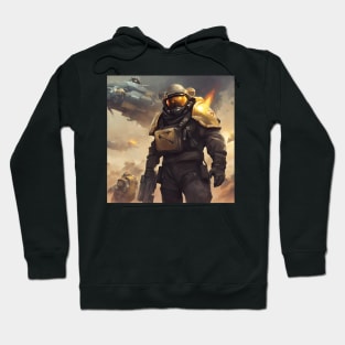 helldivers ii to fight Hoodie